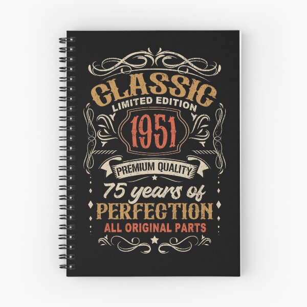 Item preview, 75th Birthday Vintage 1951 Classic 75 Years Old Retro Birthday Gift For Him  designed and sold by FernaRoje.