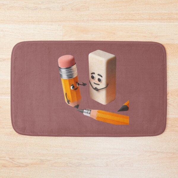Item preview, Best Friends: Pencil and 3D Eraser designed and sold by AnyeloDesign.