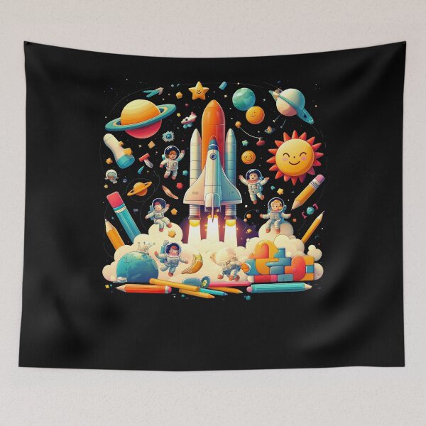 Item preview, Rocket Launch Planet Adventure designed and sold by SiarheiYur.