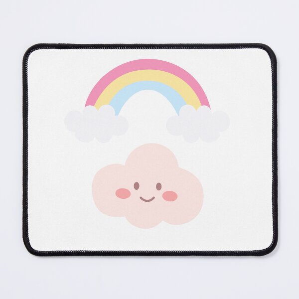Item preview, kawaii rainbow cute pastel cloud designed and sold by YallaCreative13.