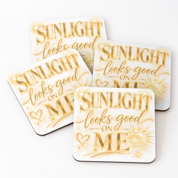 Item preview, Sunlight Looks Good On Me — Golden Glow Edition designed and sold by AFlair4It.