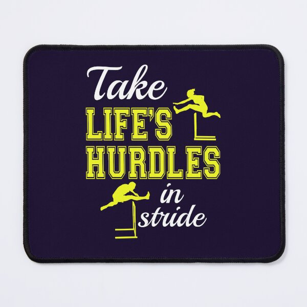 Item preview, Take Life's Hurdles In Stride Track and Field designed and sold by jaygo.