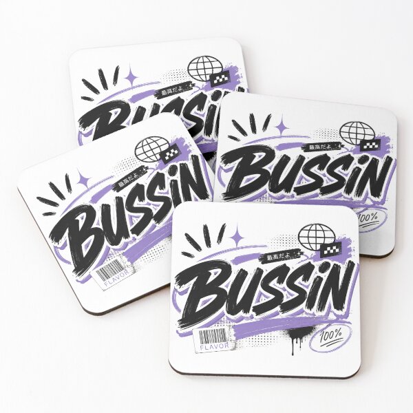 Item preview, BUSSIN — Certified Flavor Energy designed and sold by AFlair4It.