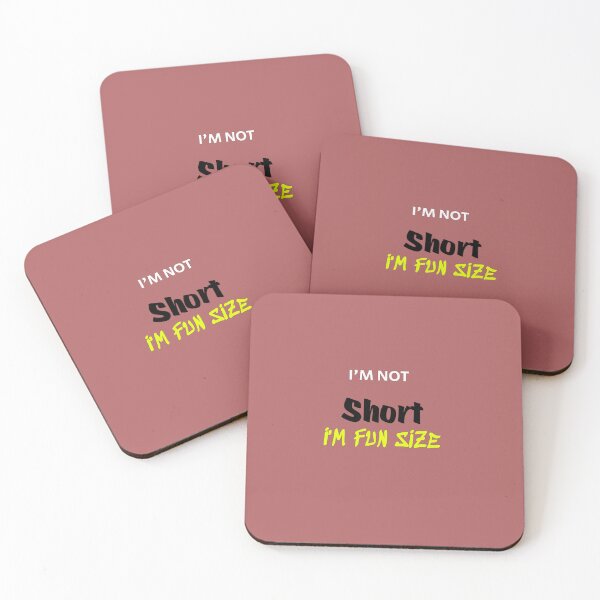 Item preview, I'm Not Short I'm Fun Size - Funny Sarcastic Quote designed and sold by Red66circle.