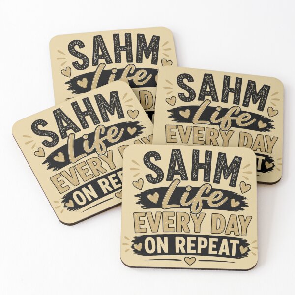 Item preview, SAHM Life Every Day On Repeat Stay at Home Mom Gift designed and sold by ChiefMomCo.