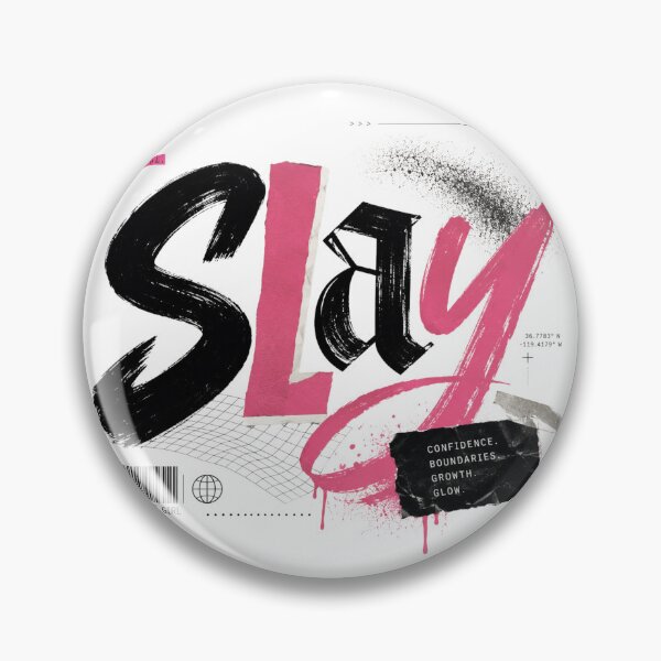 Item preview, SLAY — Confidence. Boundaries. Growth. Glow. designed and sold by AFlair4It.