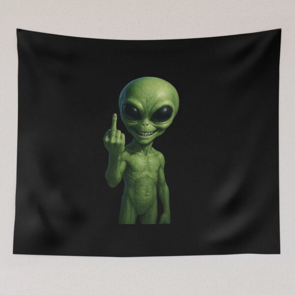 Item preview, Alien Rebel - Irreverent Galactic Humor designed and sold by AnyeloDesign.