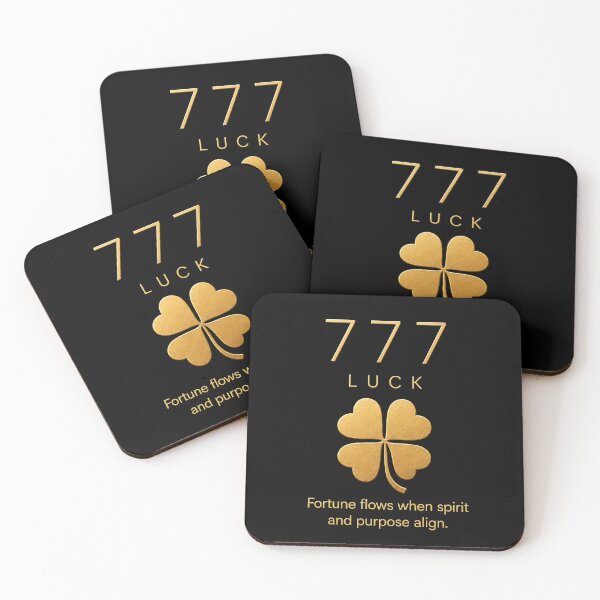 Item preview, 777 Angel Number golden design designed and sold by CMYKStudio.