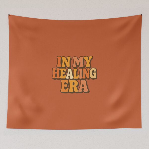 Item preview, In My Healing Era Retro Typography designed and sold by Noxivora.