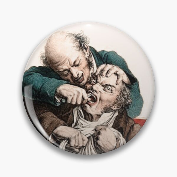 Item preview, ​"Trust Me, I'm a Dentist" Vintage Medical Caricature Sticker designed and sold by Muchistudio.