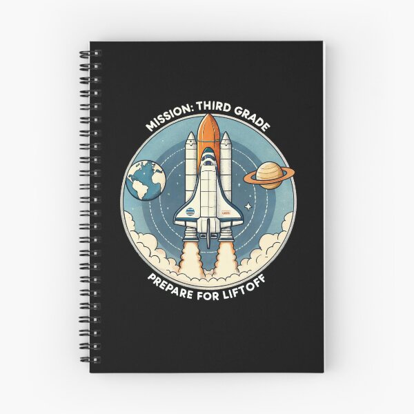 Item preview, Blasting Into Third Grade designed and sold by SiarheiYur.
