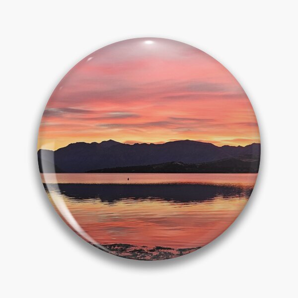 Item preview, Sunrise at Glendhu Bay designed and sold by Mountain & Moss Creative.