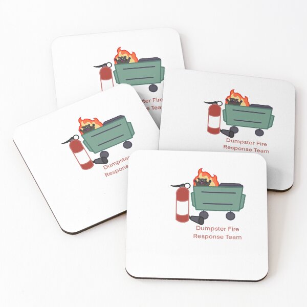 Item preview, Dumpster Fire Response Team designed and sold by KryptidsKrafts.