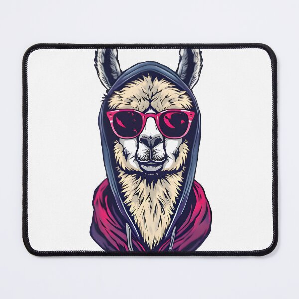 Item preview, Nonchalant Llama In Sunglasses And Hoodie designed and sold by BabiesNanimals.