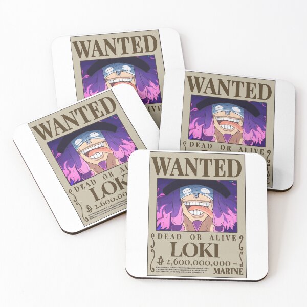 Item preview, OP wanted poster Elbaf Loki designed and sold by doodlesbynish.
