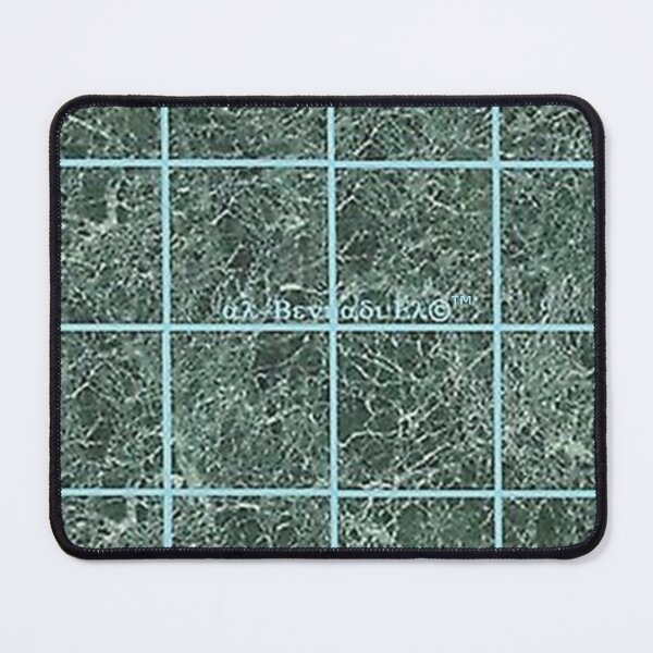 Item preview, Mu’ur (UM) Empire™ al-Benhadiel©™ design Tessellated Turquoise Marble designed and sold by HardyKnitDesign.