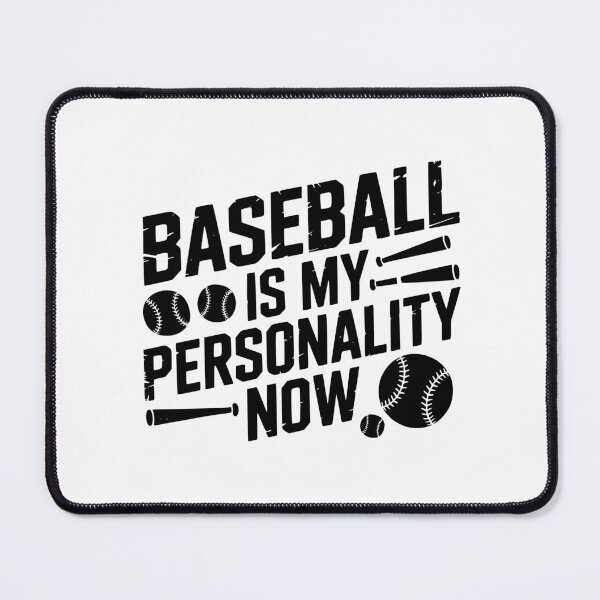 Item preview, Baseball Is My Personality Now designed and sold by theartfulaspie.
