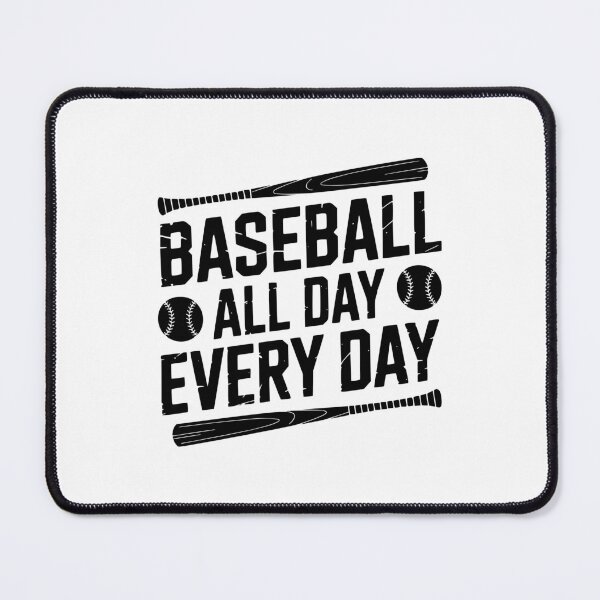 Item preview, Baseball All Day Every Day designed and sold by theartfulaspie.
