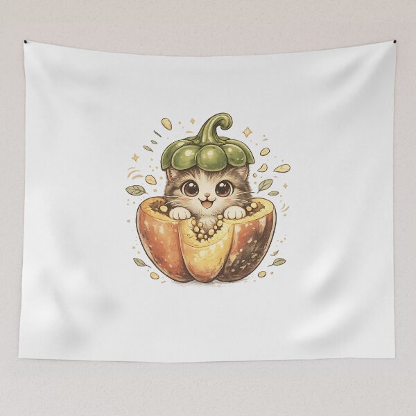 Item preview, Camiseta vintage de Pepper Cat | Lindo estampado minimalista de gatito designed and sold by XxZainStylexX.