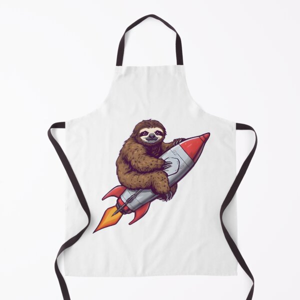 Item preview, Sloth Riding Space Rocket designed and sold by BabiesNanimals.