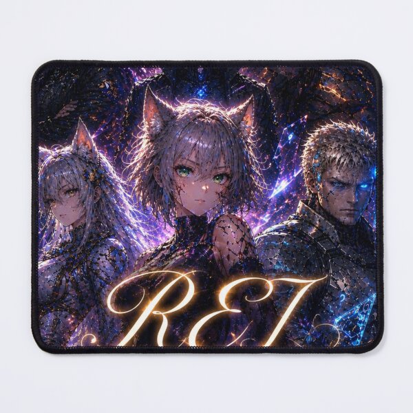 Item preview, "} REI – Fragments of Forgotten Soul | Cyber Fantasy Anime Post designed and sold by RinaWorksJP.