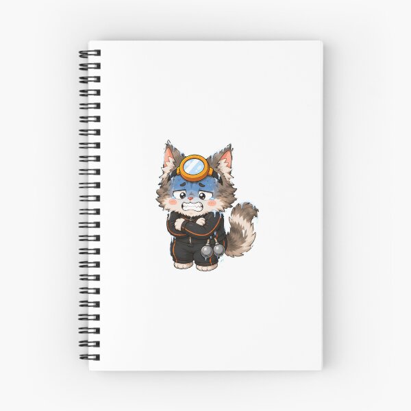 Item preview, KOREA HAENAM - Cute Chibi Maine Coon Cat Freezing Cold Winter Sticker designed and sold by KOREA-HAENAM.