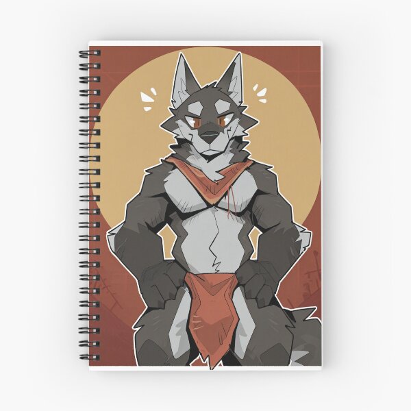 Item preview, Rugged Tribal Wolf Warrior Furry Art designed and sold by KaMow.