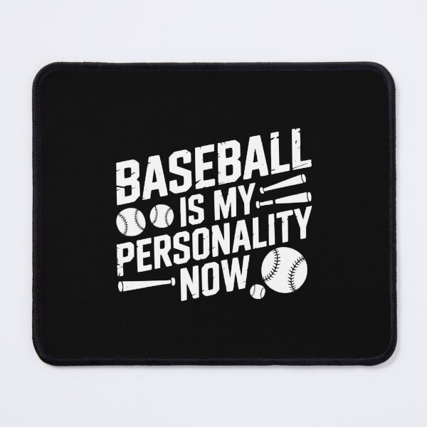 Item preview, Baseball Is My Personality Now designed and sold by theartfulaspie.