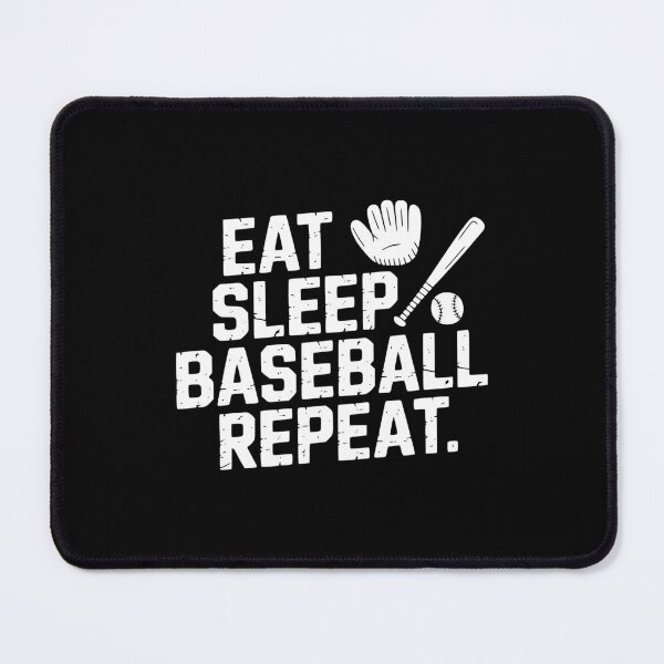 Item preview, Eat Sleep Baseball Repeat designed and sold by theartfulaspie.