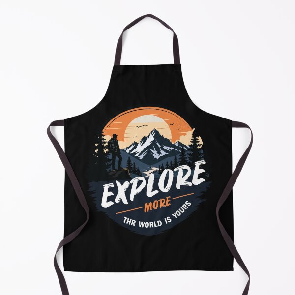 Item preview, Explore More Adventure Mountain Vintage T-Shirt Design designed and sold by projetoo.