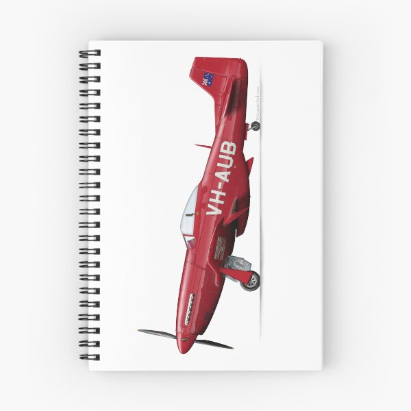 Item preview, NORTH AMERICAN AVIATION P-51 Mustang A68-107 VH-AUB designed and sold by Grubby Fingers Aircraft Illustration.