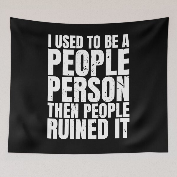 Item preview, I Used to Be a People Person designed and sold by Dondonmart.