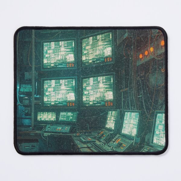Item preview, SIGNAL ARCHIVE — Unauthorized Access Detected | Retro Sci-Fi Analog Transmission Poster designed and sold by THE VESSEL ARCHIVE.