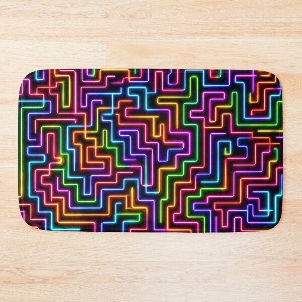 Item preview, neon Maze designed and sold by DesignerDrop.