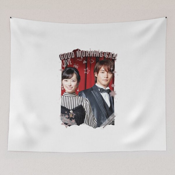 Item preview, Good Morning Call Japanese Drama Nights Aesthetic Illustration J-Drama designed and sold by AJUNICE STUDIO.