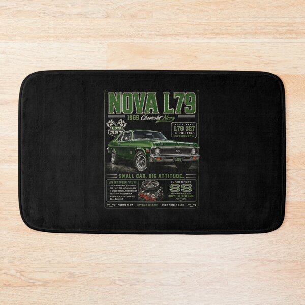 Item preview, 1969 Nova L79 327 Small Block Street Machine Classic Art designed and sold by TheArtOfCar.