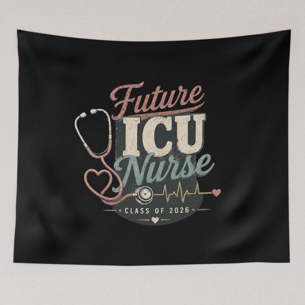 Item preview, Future Nurse Class of 2026 Retro Nursing Classic T-Shirt  designed and sold by podlook.