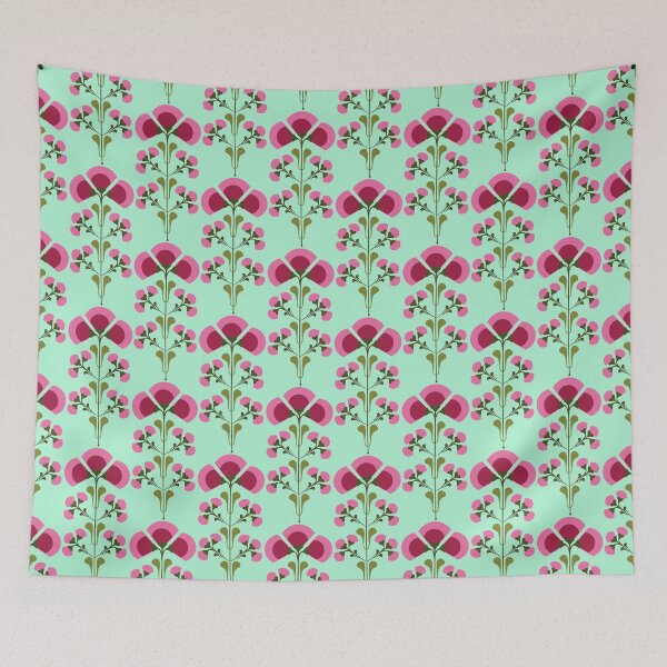 Item preview, Retro Pink Flora designed and sold by auran14.