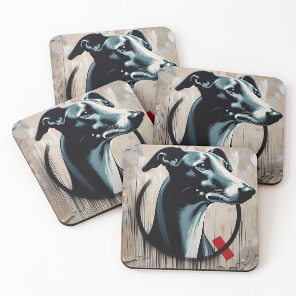 Item preview, GALOGO - Street Variations - Galgo Stencil_No48 designed and sold by GALOGO – Art for Sighthounds & Animal Welfare.