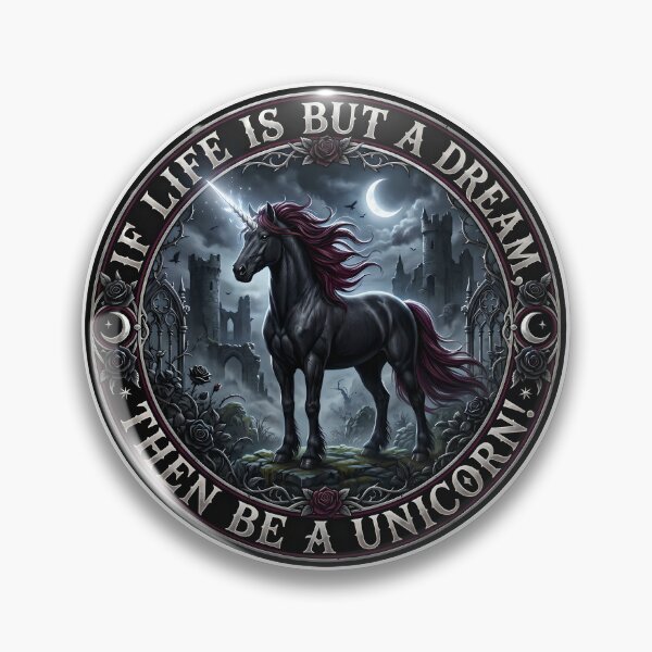 Item preview, If Life Is but a Dream - Unicorn 01 designed and sold by Black Lotus Atelier.