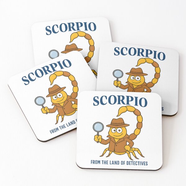 Item preview, Scorpio Astrology Zodiac Horoscope Stan Sign Detective land designed and sold by JamesDunican.