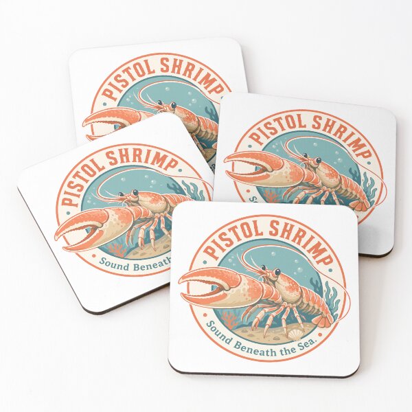 Item preview, Pistol Shrimp Underwater Vintage Emblem designed and sold by WildlifeInc.