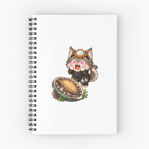 Item preview, KOREA HAENAM - Cute Chibi Maine Coon Cat Love Abalone Sticker designed and sold by KOREA-HAENAM.