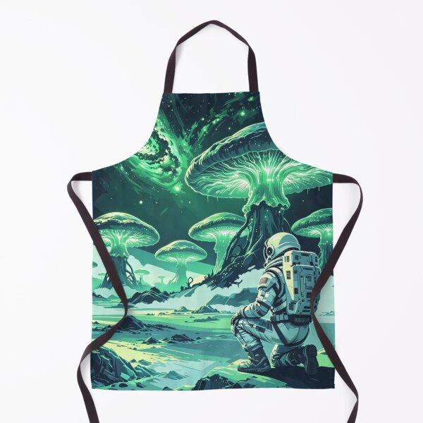 Item preview, Glowing Green Alien Realm designed and sold by TeyArtWork.