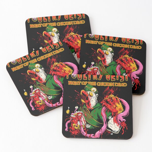 Item preview, Poultrygeist Night Of The Chicken Dead Horror Movie Birthday designed and sold by thecraftywitch.