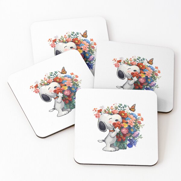 Item preview, Snoopy And flowers bouquet design  designed and sold by FlowerSeller1.