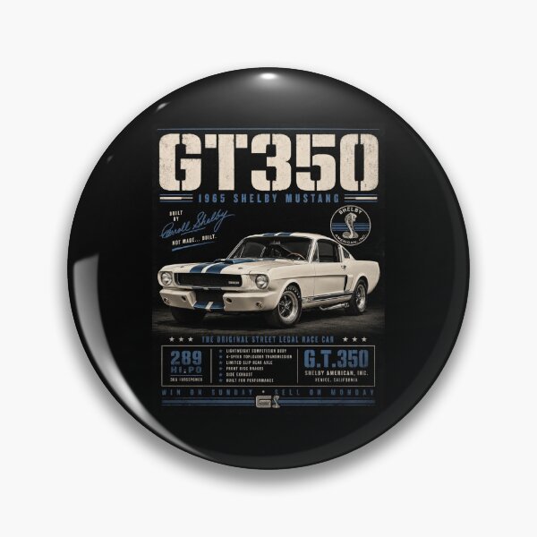 Item preview, 1965 Shelby Mustang GT350 Original Classic American Sports Car Vintage Art designed and sold by TheArtOfCar.