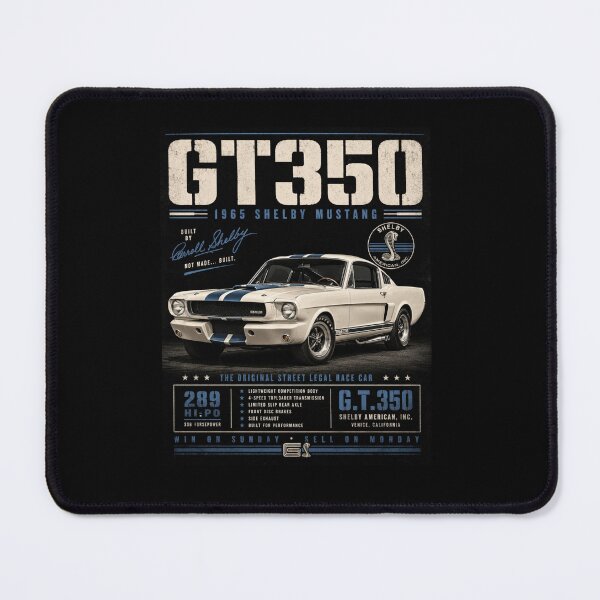 Item preview, 1965 Shelby Mustang GT350 Original Classic American Sports Car Vintage Art designed and sold by TheArtOfCar.