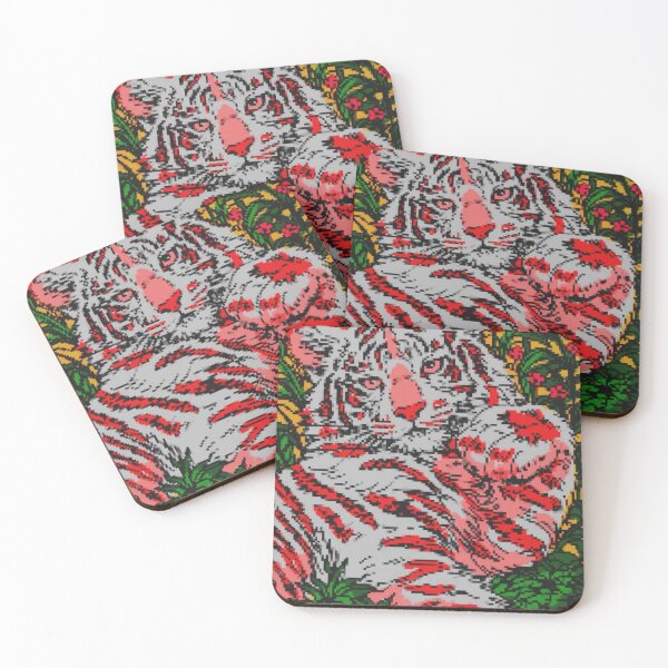 Item preview, Pixel Tiger designed and sold by Jupiter In Scorpio.