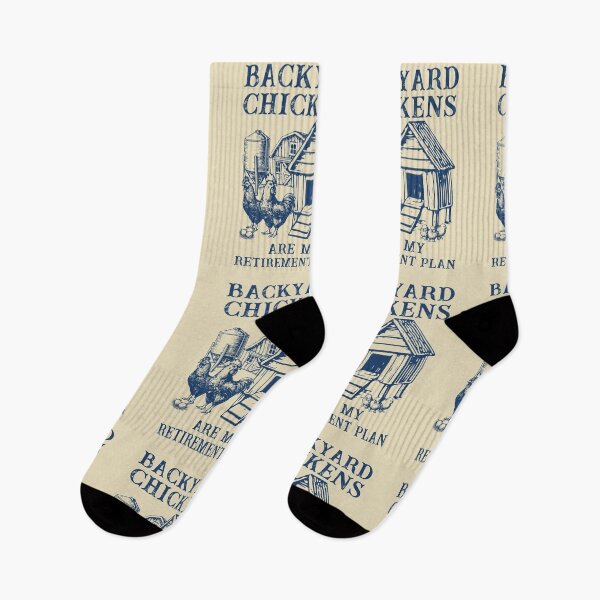Item preview, Backyard Chickens Are My Retirement Plan | Vintage Chicken Coop Art designed and sold by Dmetalx Art Apparel.